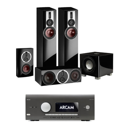 Arcam AVR30 + Dali Rubicon 5 5.1 Speaker Package 2