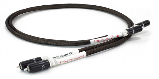 Tellurium Q SILVER DIAMOND RCA CABLE