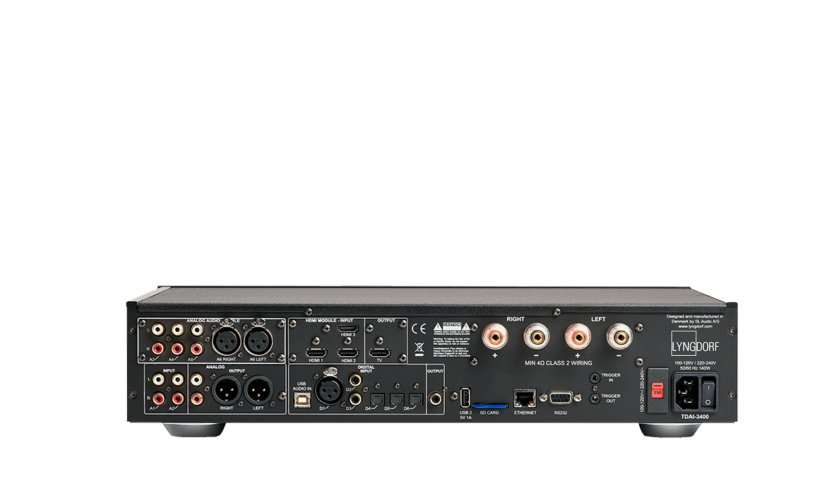 Lyngdorf TDAI-3400 Integrated Digital Amplifier